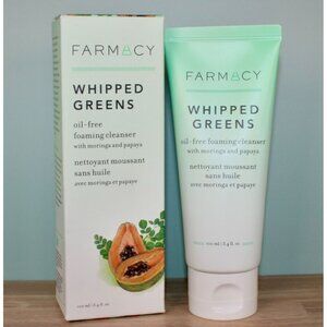 Farmacy Whipped Greens Oil-Free Foaming Cleanser 100ml BNIB